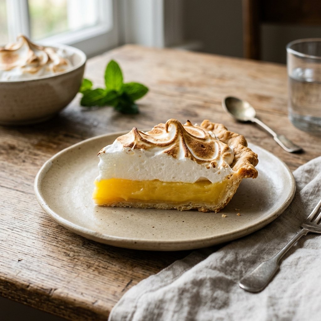 Torta de Limão Meringue